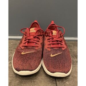 Nike Flex Trainer Lightweight Shoe Red/Metallic Copper US Women's 10.5